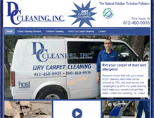 Tablet Screenshot of drycarpetcleaninginc.com